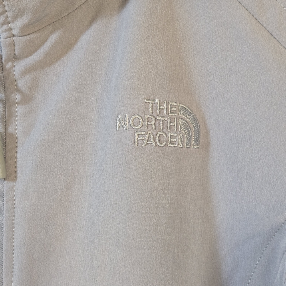 The North Face WINDWALL Full Zip Gray Jacket Lined‎ Sz Small Excellent Condition - Picture 3 of 13